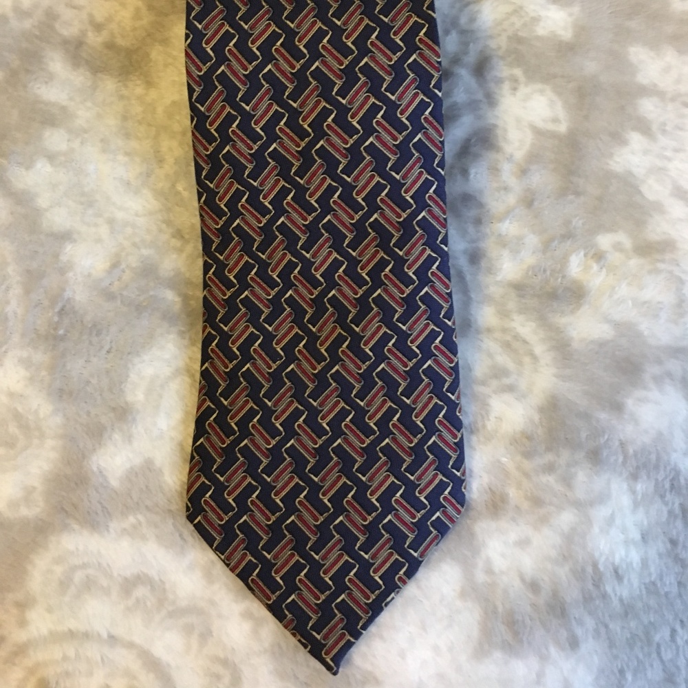 HERMES Silk Tie Vintage